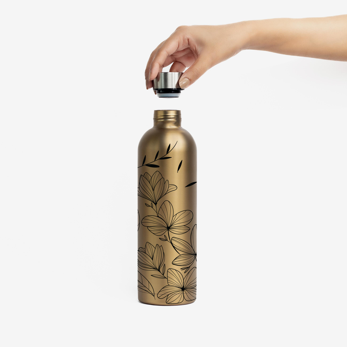 Quench Insulated Water Bottle - Flora