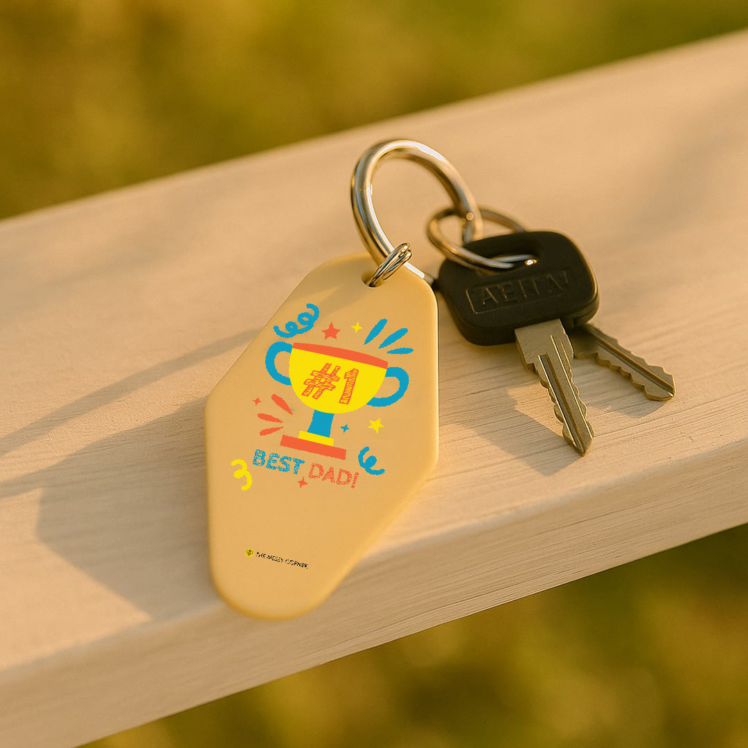 Acrylic Keychain - Best Dad