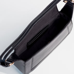 Personalised Women's Shoulder Bag- Black