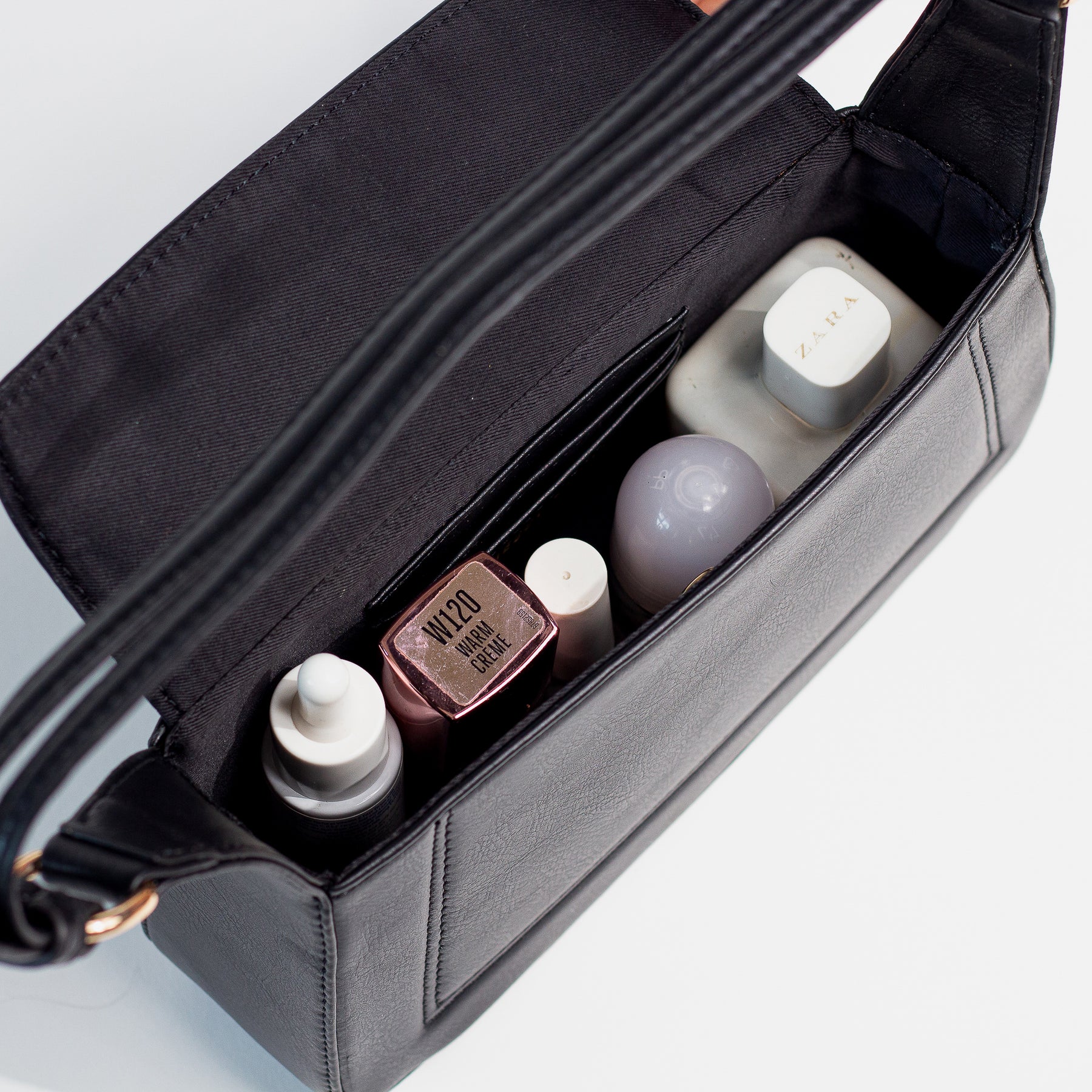 Personalised Women's Shoulder Bag- Black