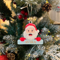 Personalised Christmas Ornament - Santa - Christmas Offer