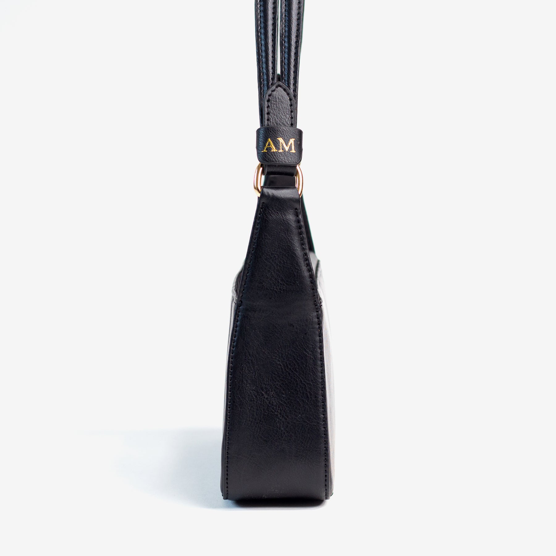 Personalised Women's Shoulder Bag- Black