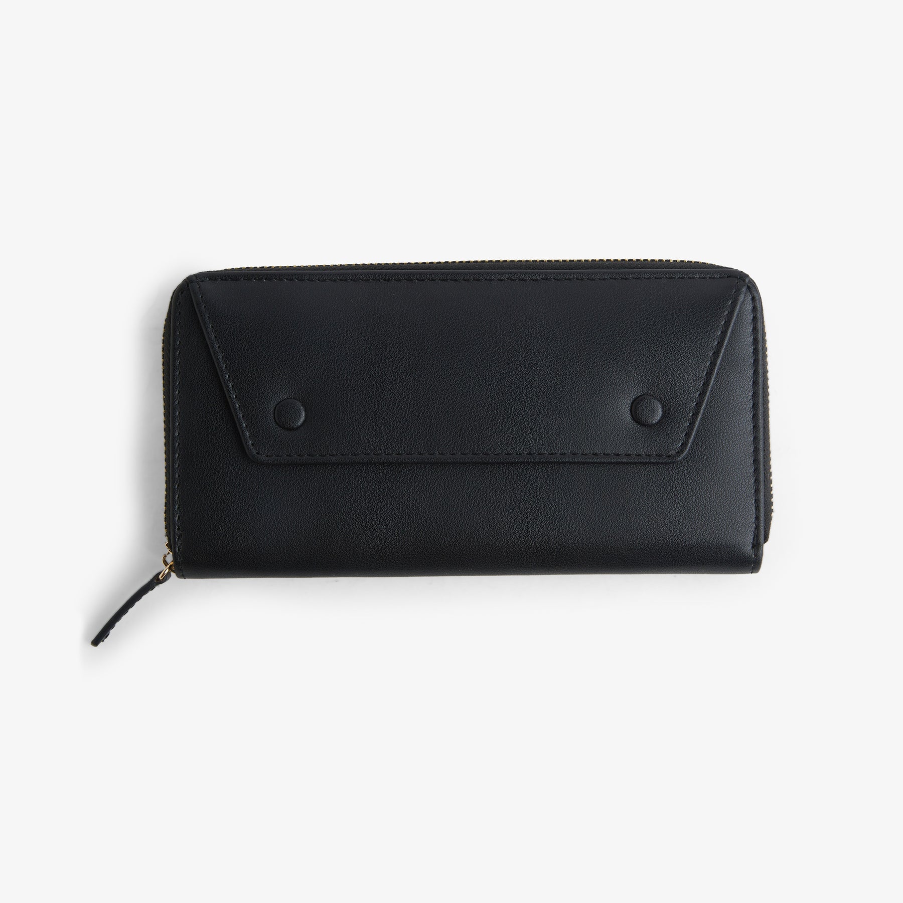 Verve Zip-around Womens Wallet - Black