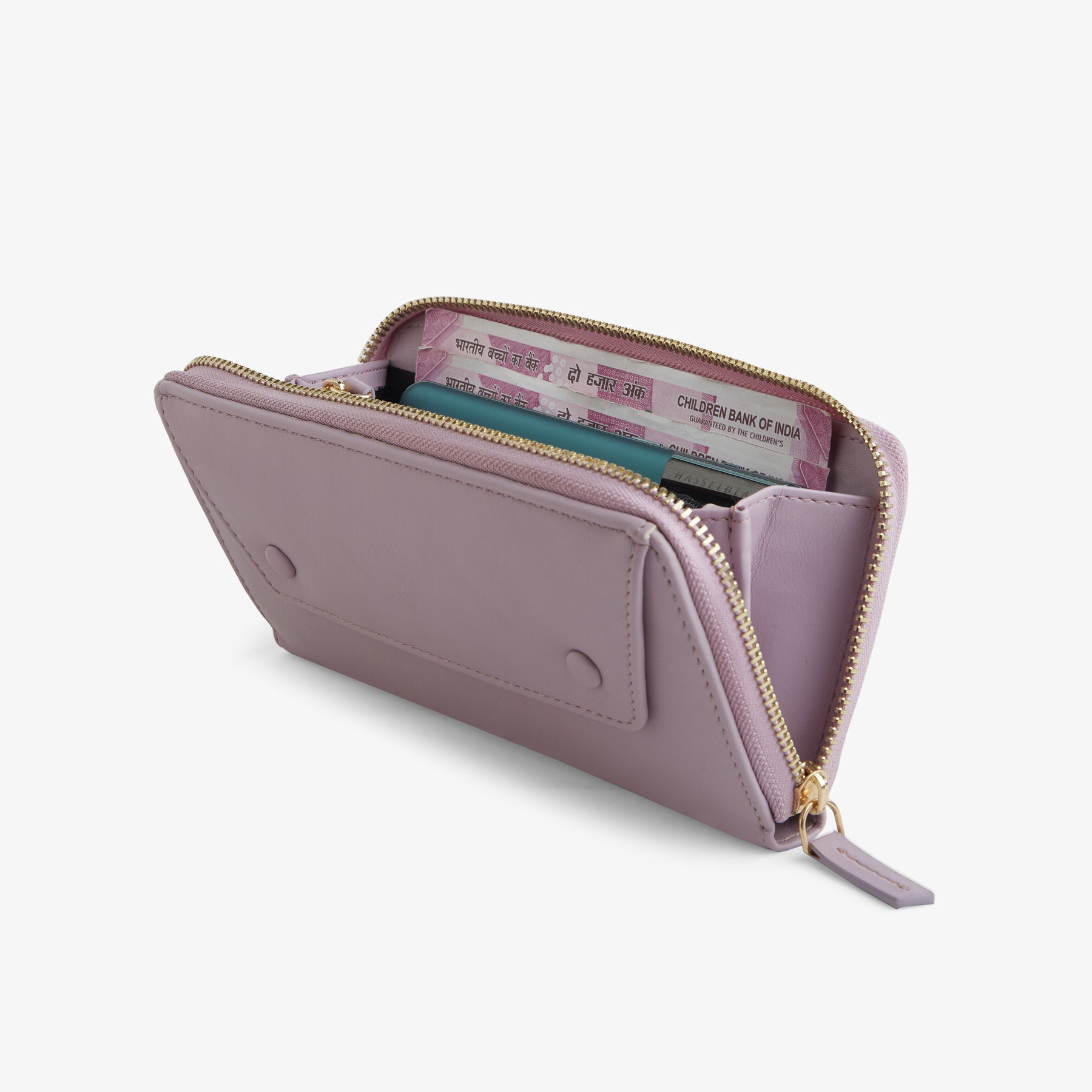 Verve Zip-around Womens Wallet - Lilac