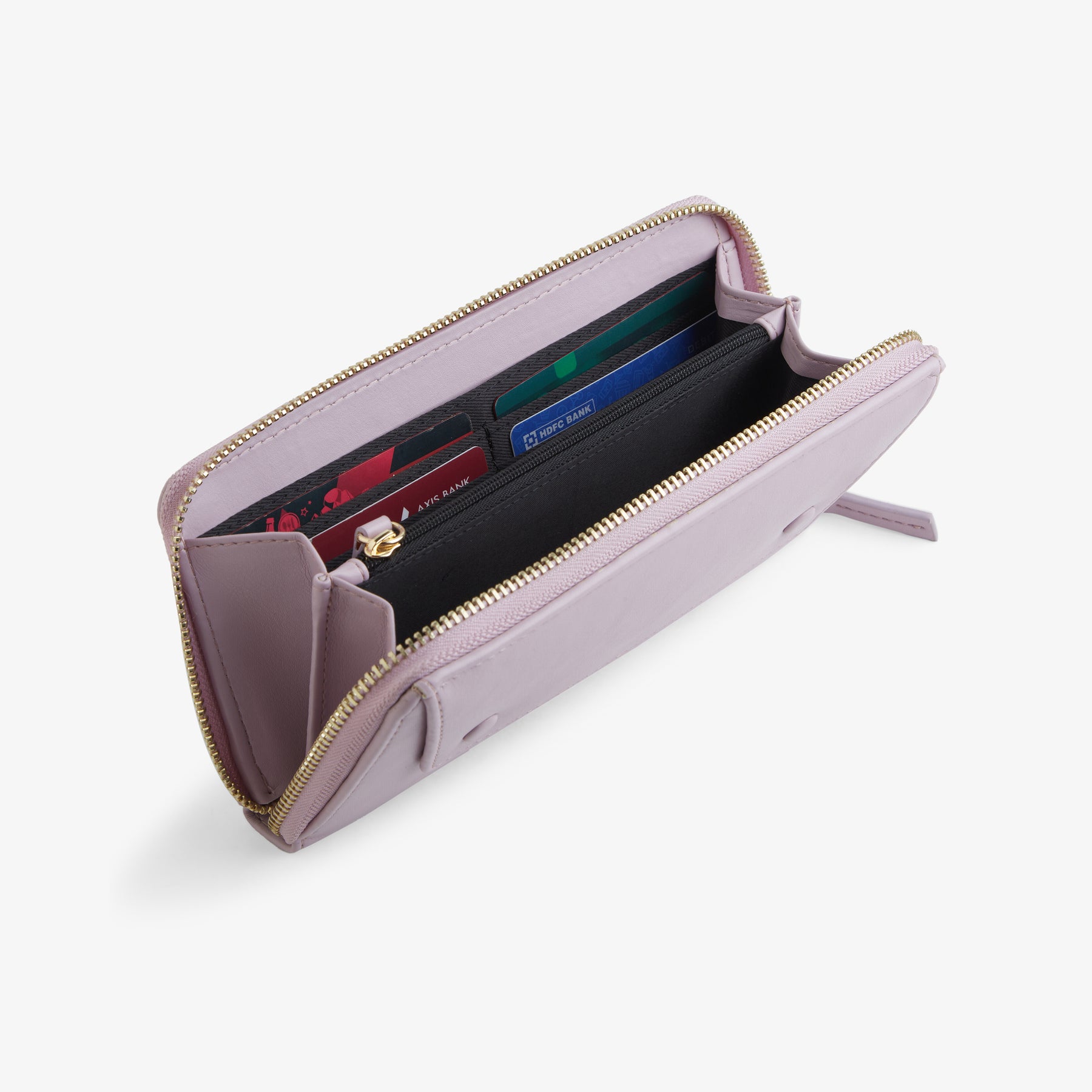 Verve Zip-around Womens Wallet - Lilac