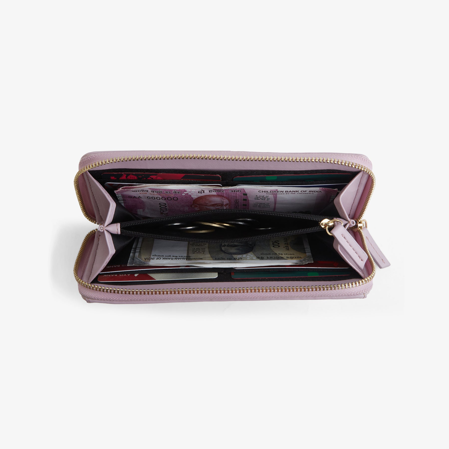 Verve Zip-around Womens Wallet - Lilac