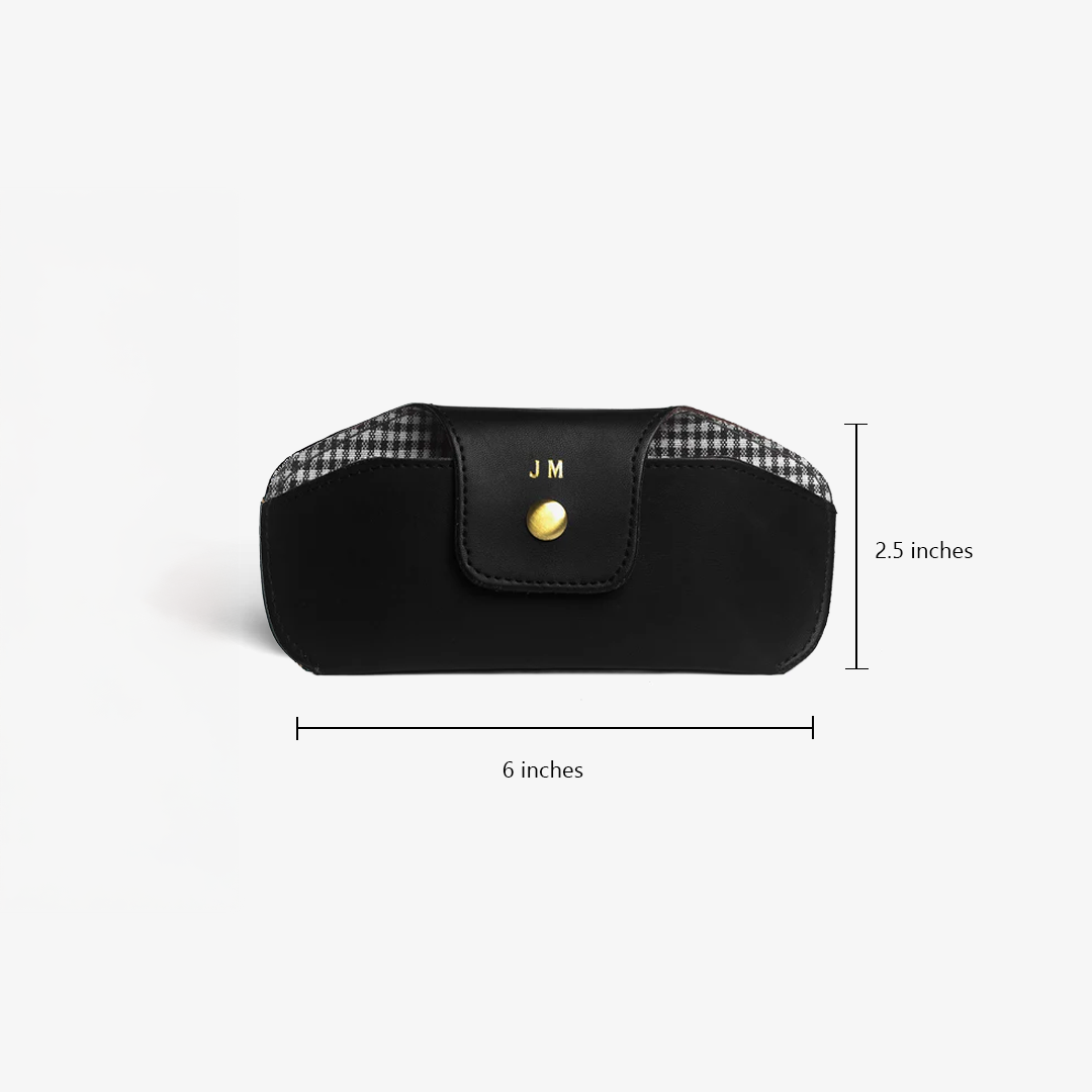 Personalised Eyewear Case - Black
