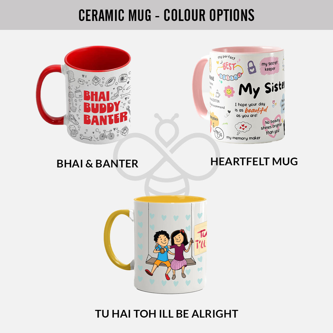 Brewed for Bhai | Personalised Rakhi Gift Hamper for Brother
