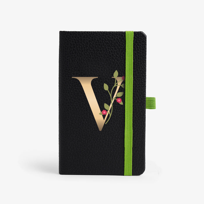 Personalised Hardbound Notebook (A6) - Blossom