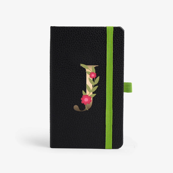Personalised Hardbound Notebook (A6) - Blossom