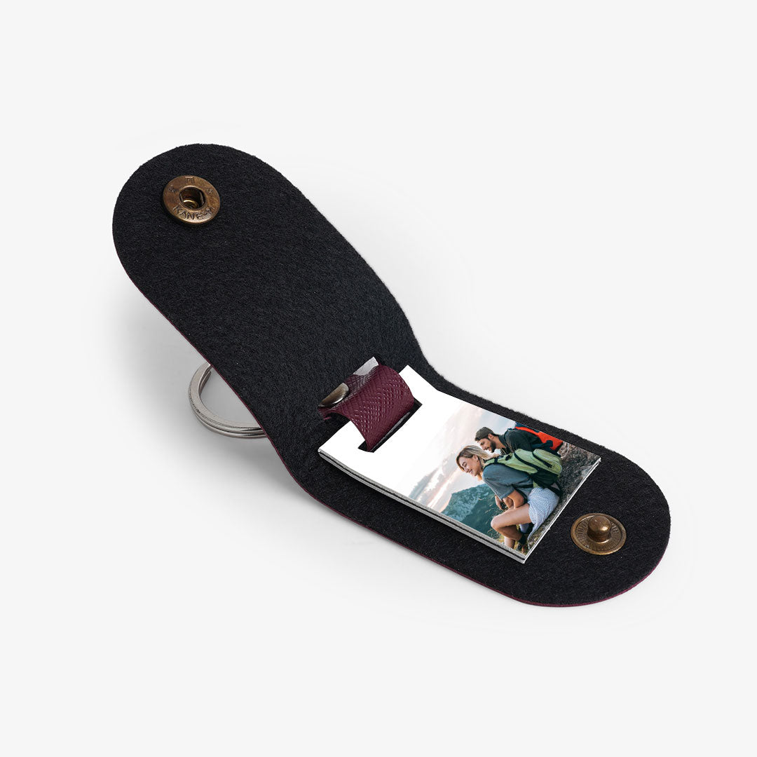 Personalised Photo Keychain - Wine