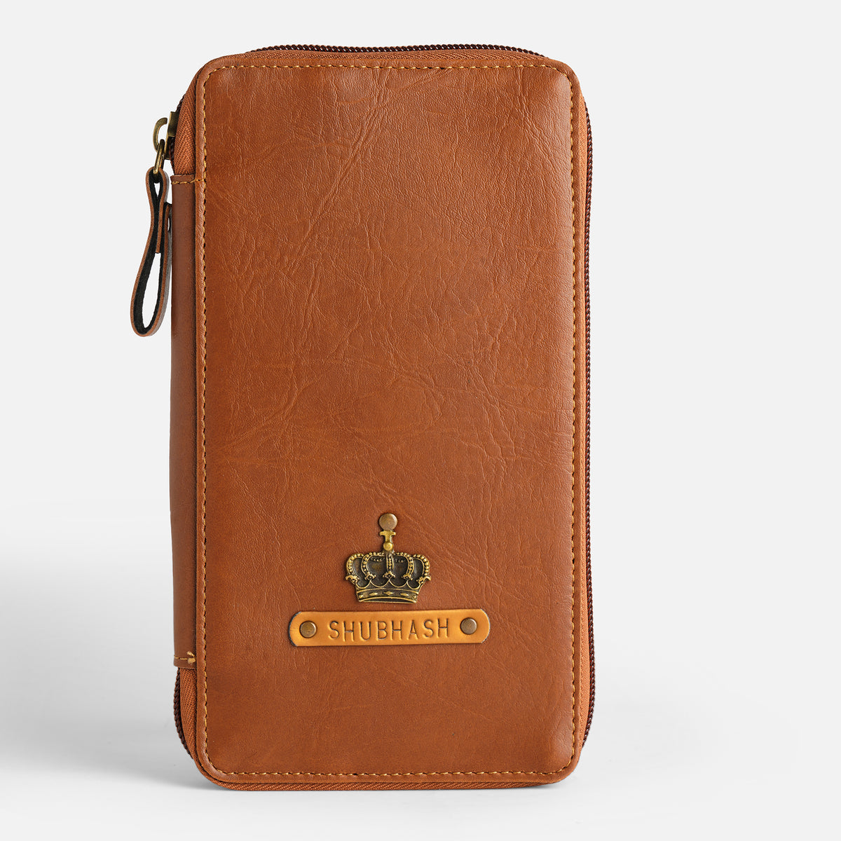 Personalised Tech Organiser - Tan