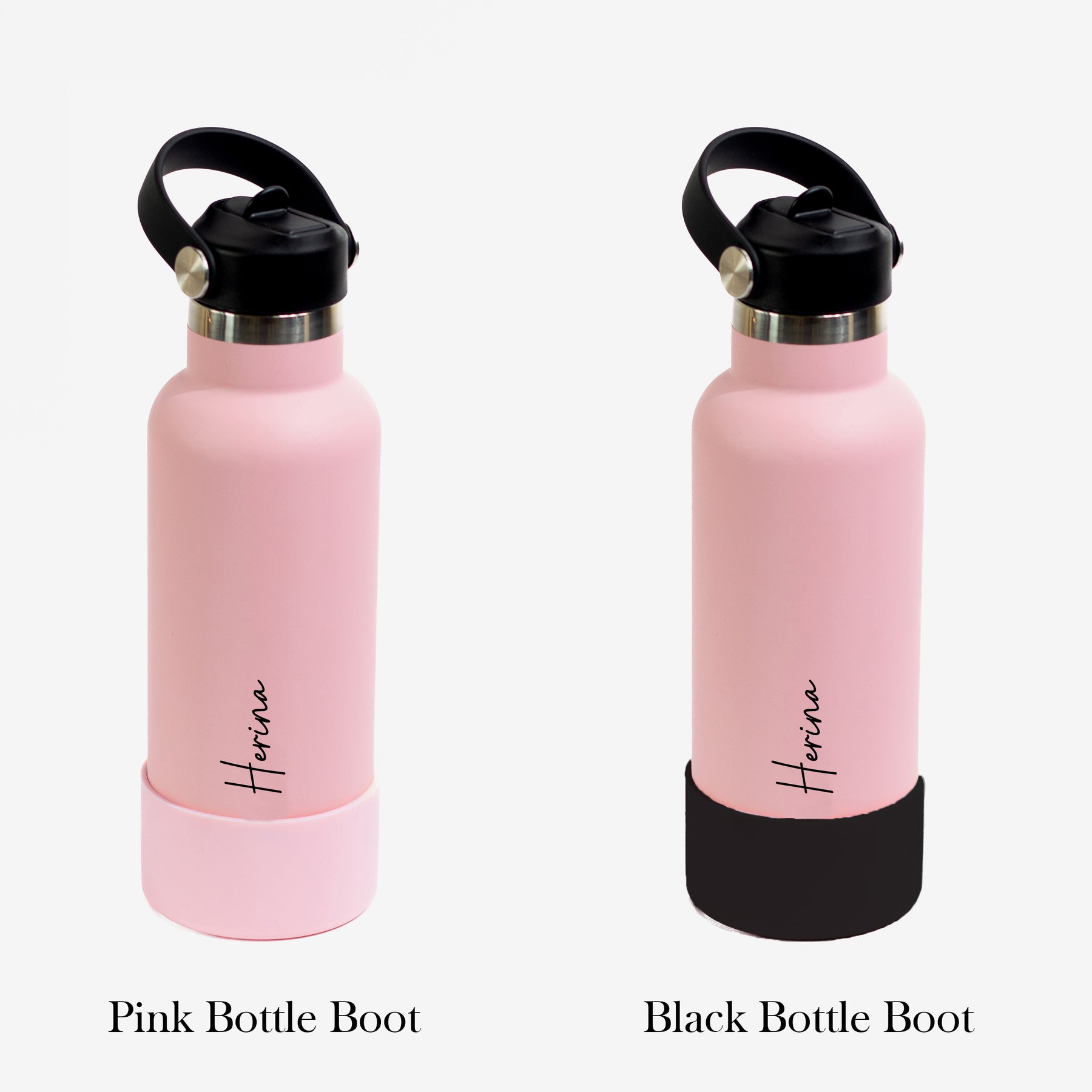 Quench Plus- Personalised Sipper Water Bottle - Pink