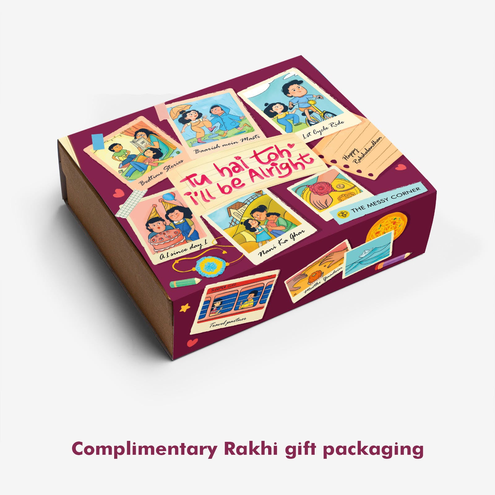 Brewed for Bhai | Personalised Rakhi Gift Hamper for Brother