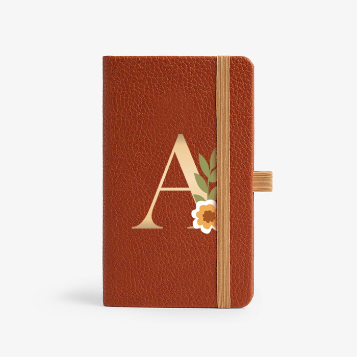 Personalised Hardbound Notebook (A6) - Blossom