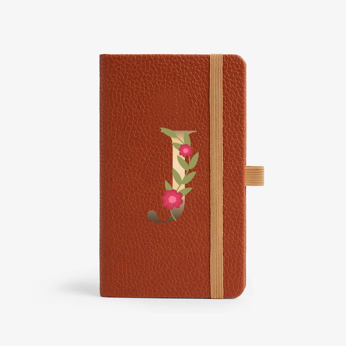 Personalised Hardbound Notebook (A6) - Blossom