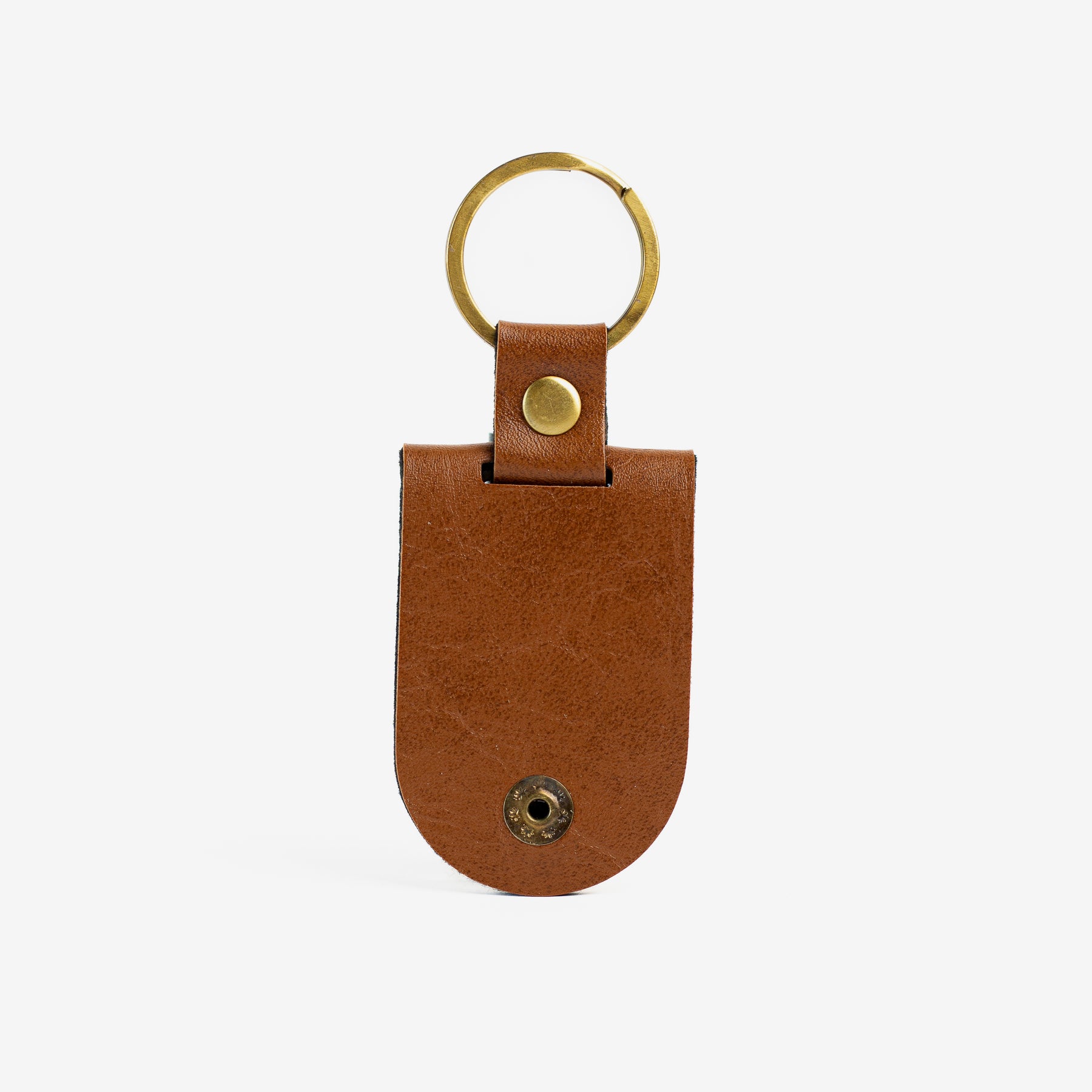 Personalised Photo Keychain - Tan