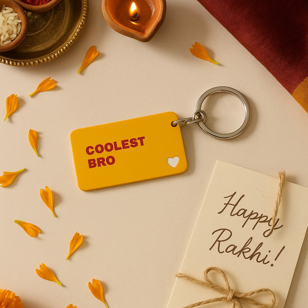 Acrylic Keychain- For Brother | Rakhi Special