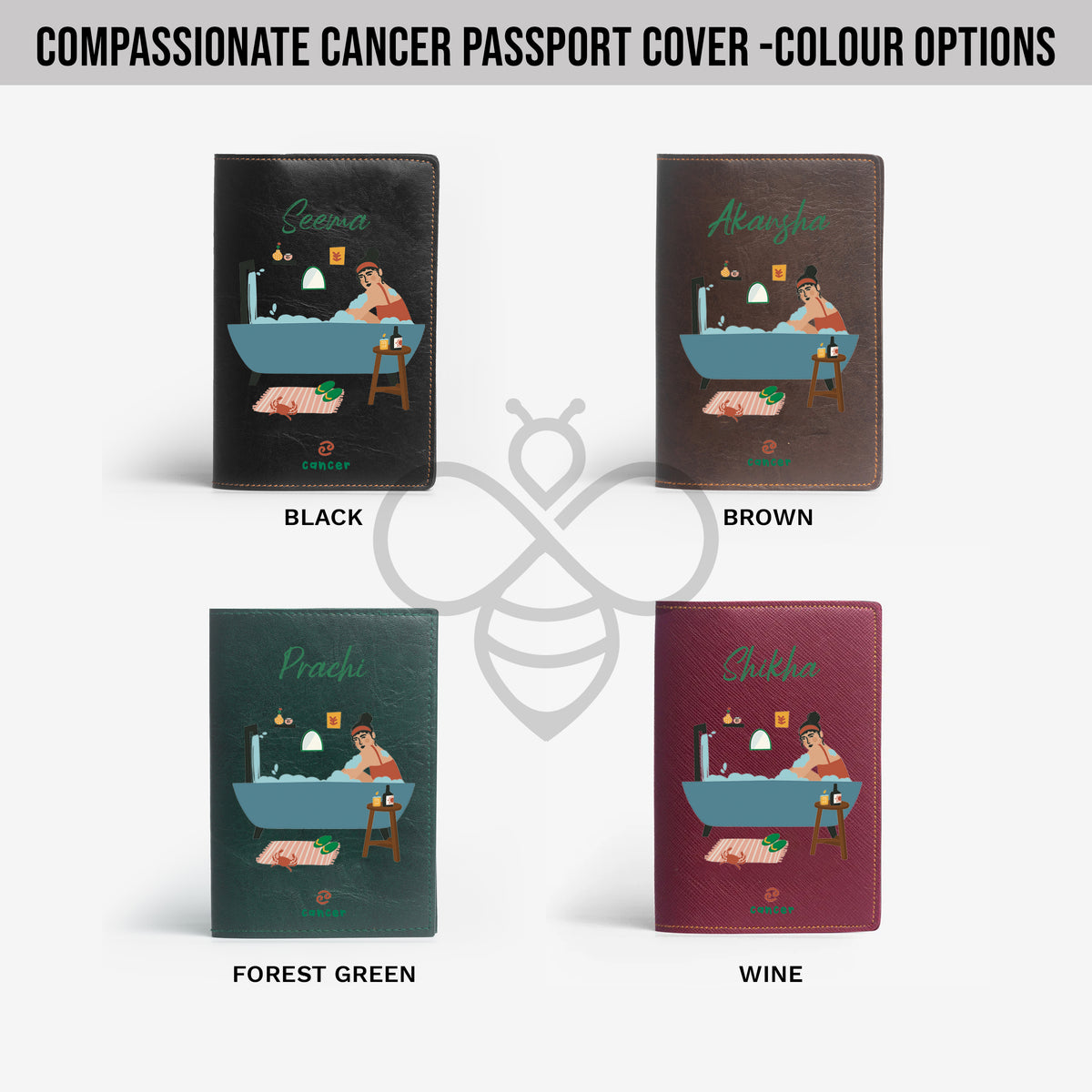 Exclusive Passport Cover - Compassionate Cancer