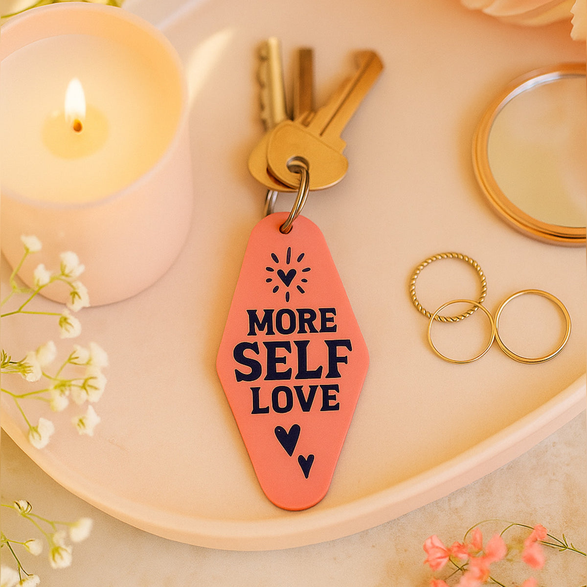 Acrylic Keychain - Self Love