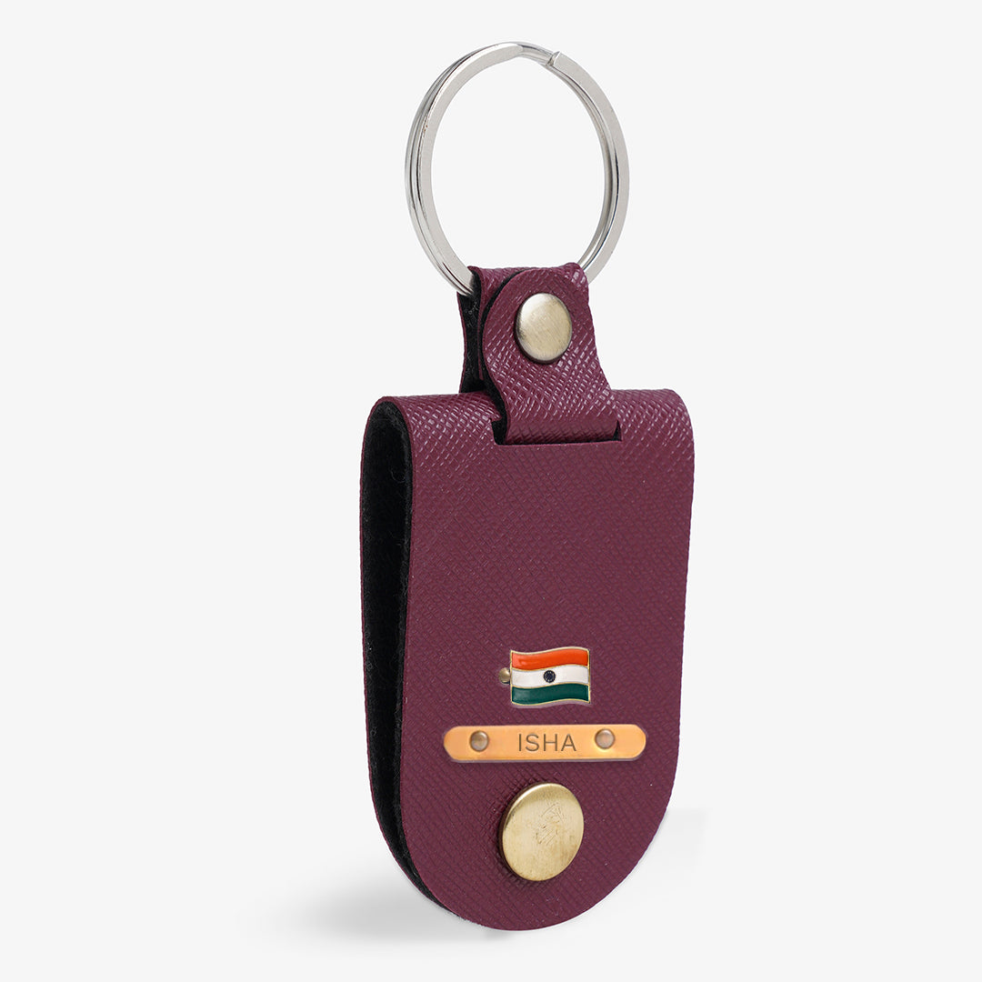 Personalised Photo Keychain - Wine