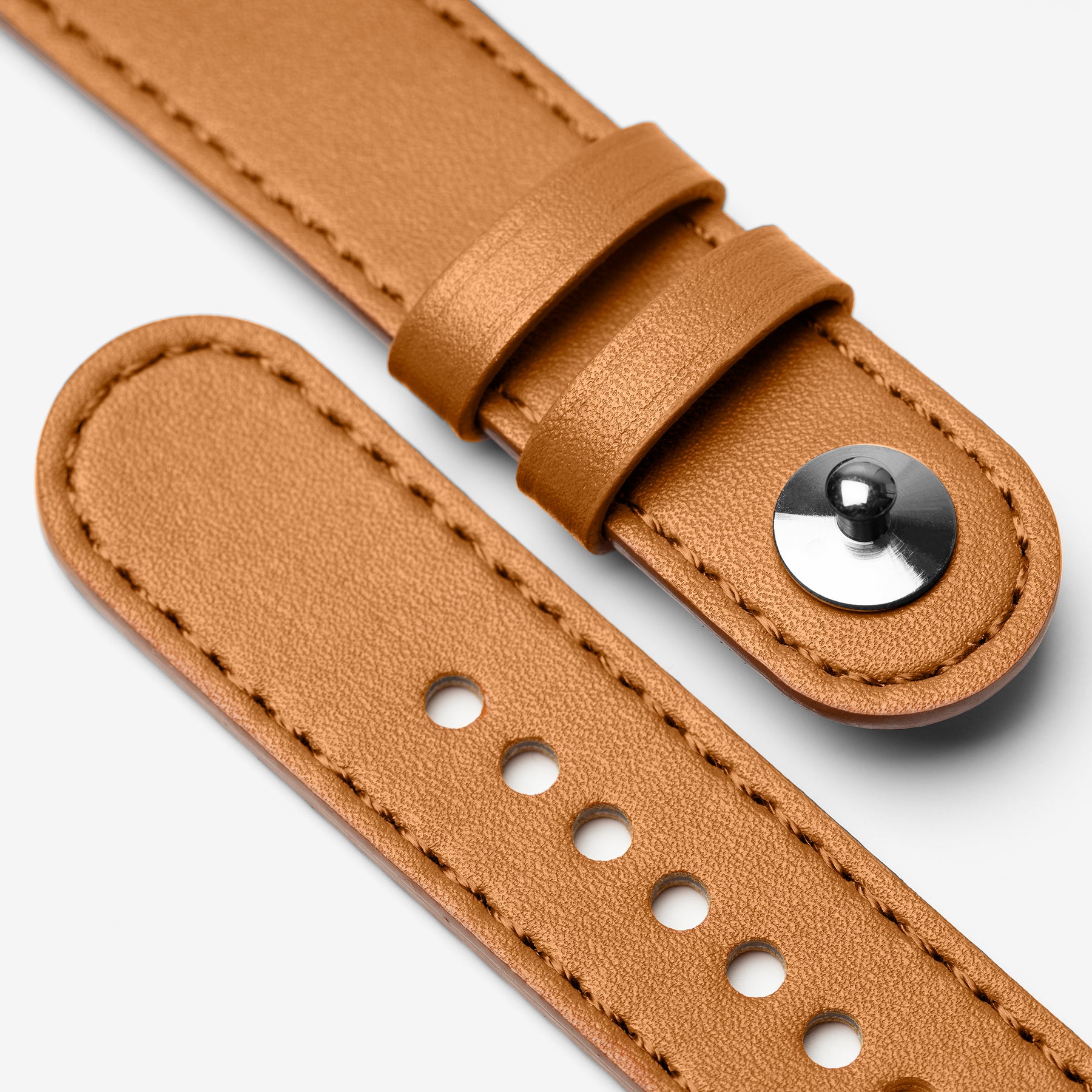 Personalised Apple Watch Band|Strap - Tan (42/44/45mm)