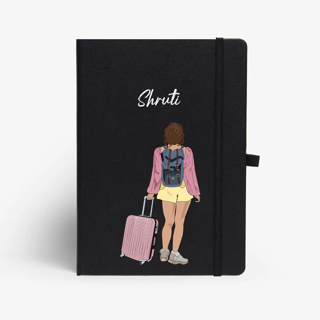 Personalised Hardbound Notebook - Explorer