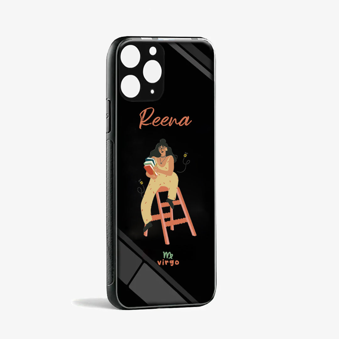 Personalised Glass Phone Cover - Vivacious Virgo
