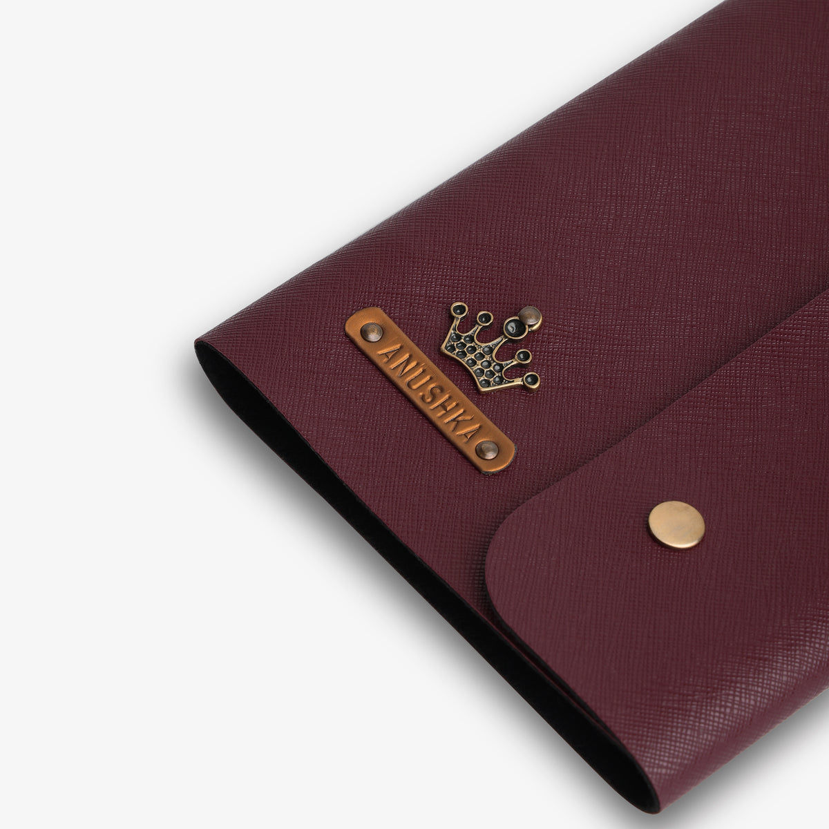 Personalised Button Diary - Wine