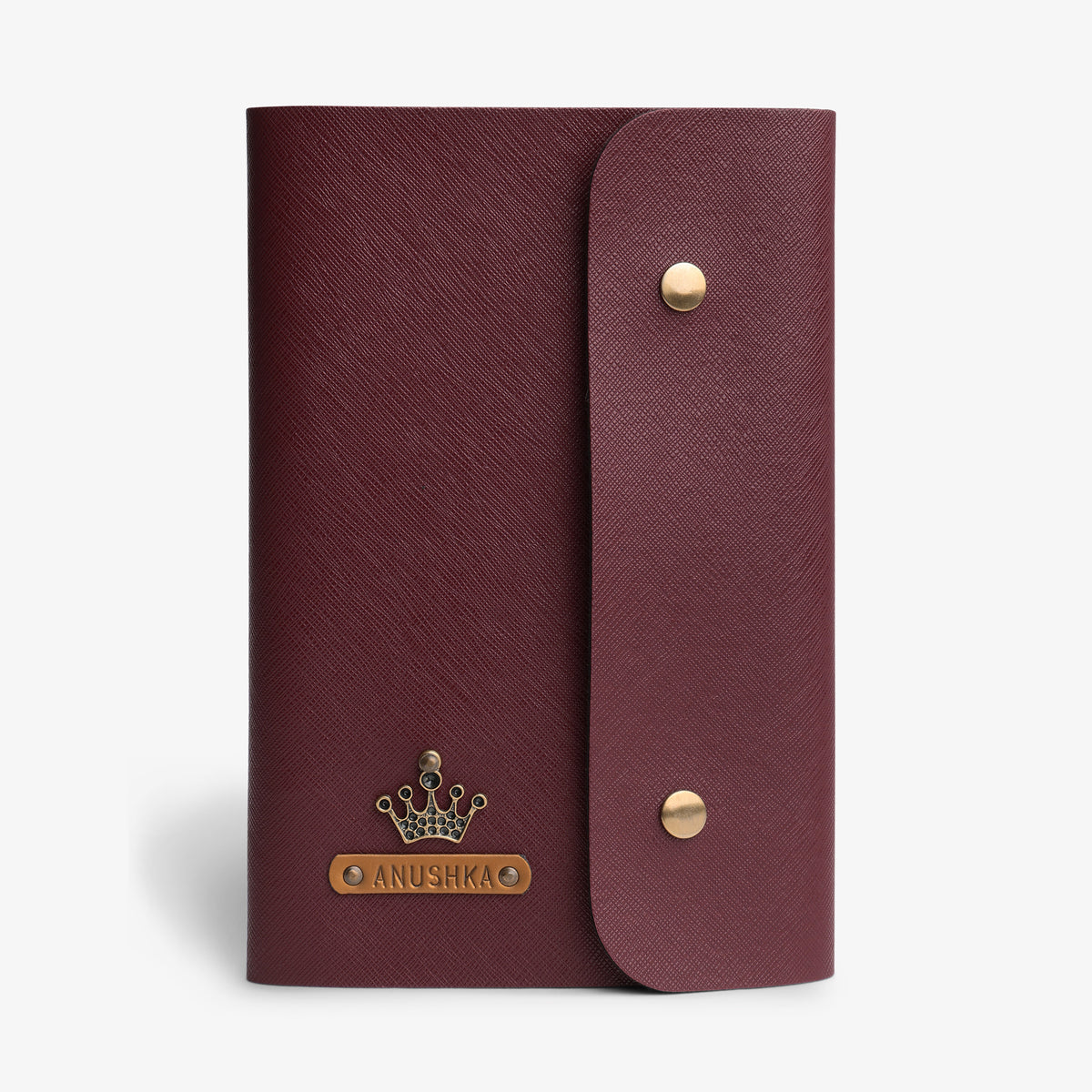 Personalised Button Diary - Wine