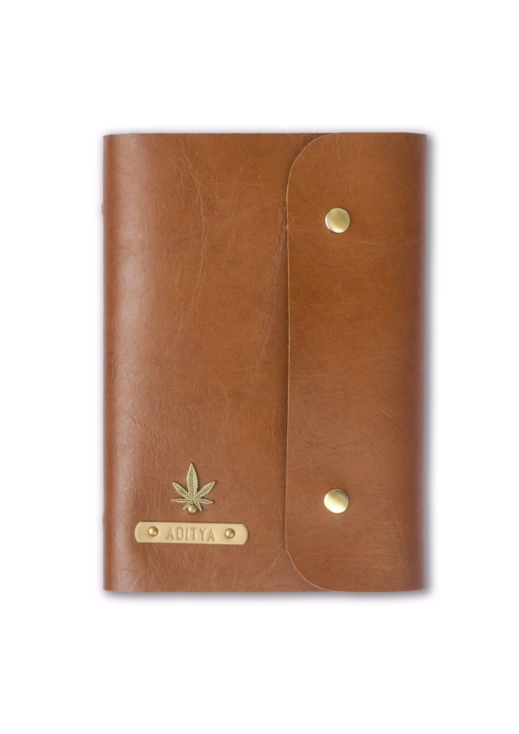 The Messy Corner OPTIONS_HIDDEN_PRODUCT Brown Button Diary - Color Selected