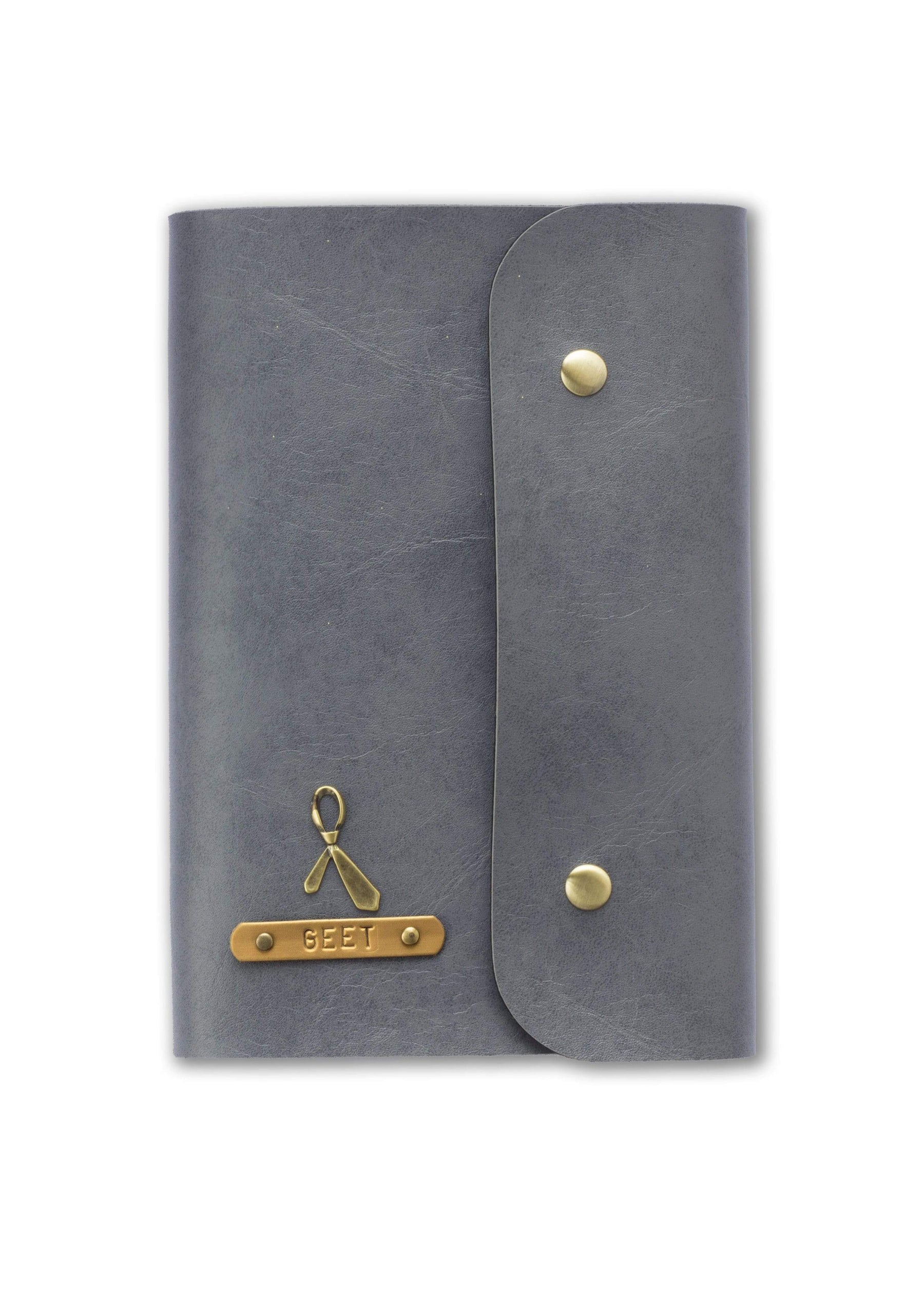 The Messy Corner OPTIONS_HIDDEN_PRODUCT Grey Button Diary - Color Selected