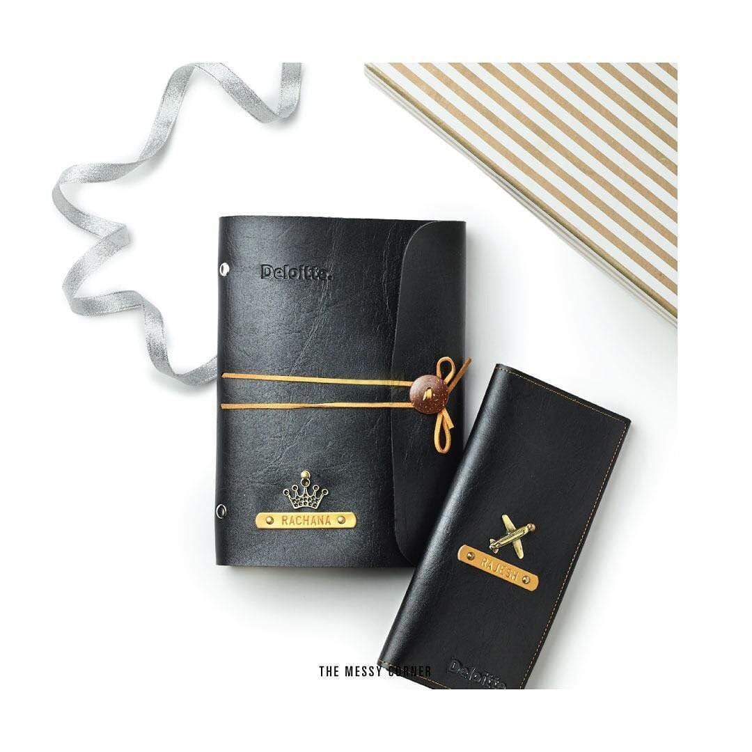The Messy Corner OPTIONS_HIDDEN_PRODUCT Black Thread Diary - Color Selected