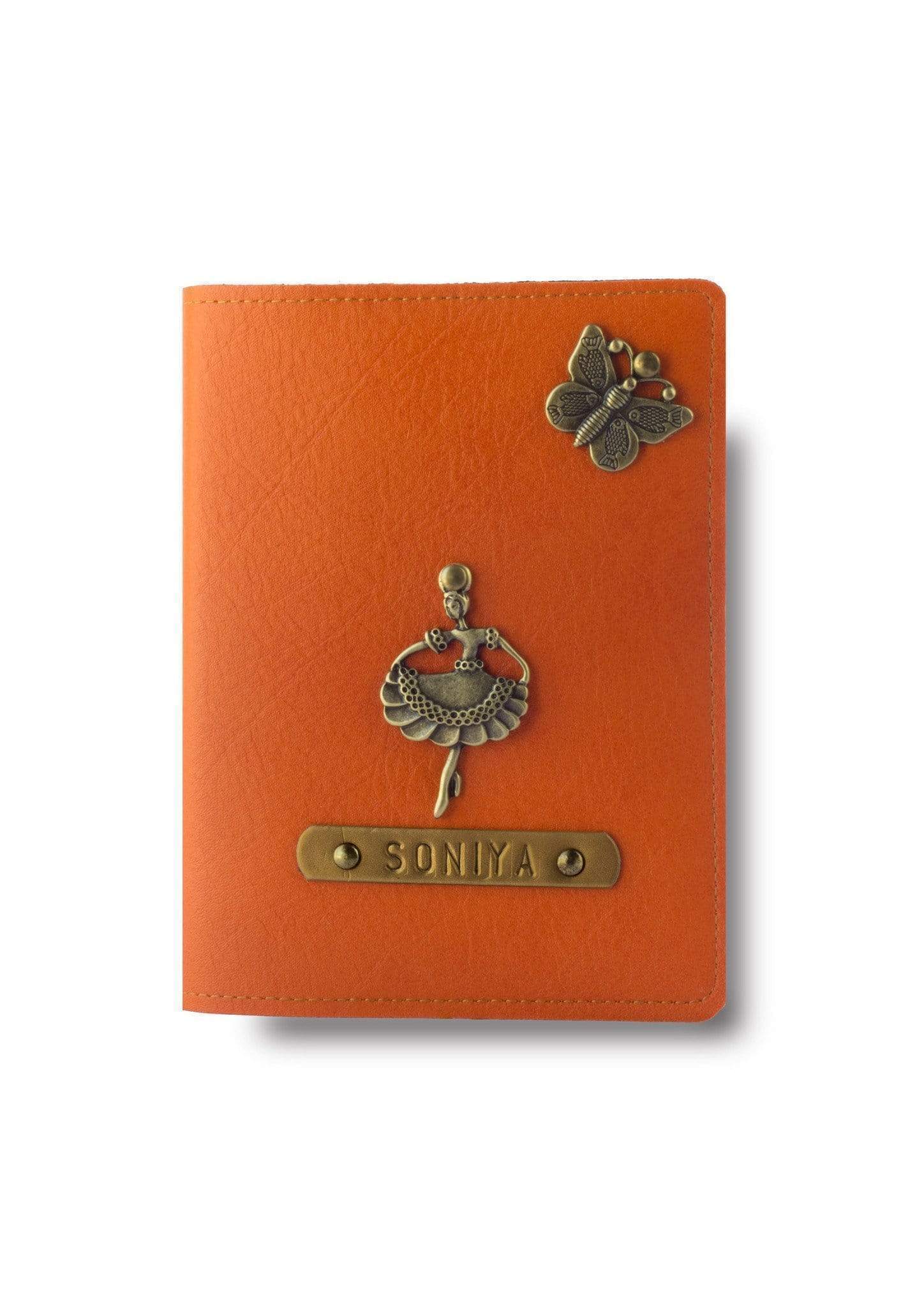 The Messy Corner OPTIONS_HIDDEN_PRODUCT Orange MyFirst Passport Cover - Color Selected