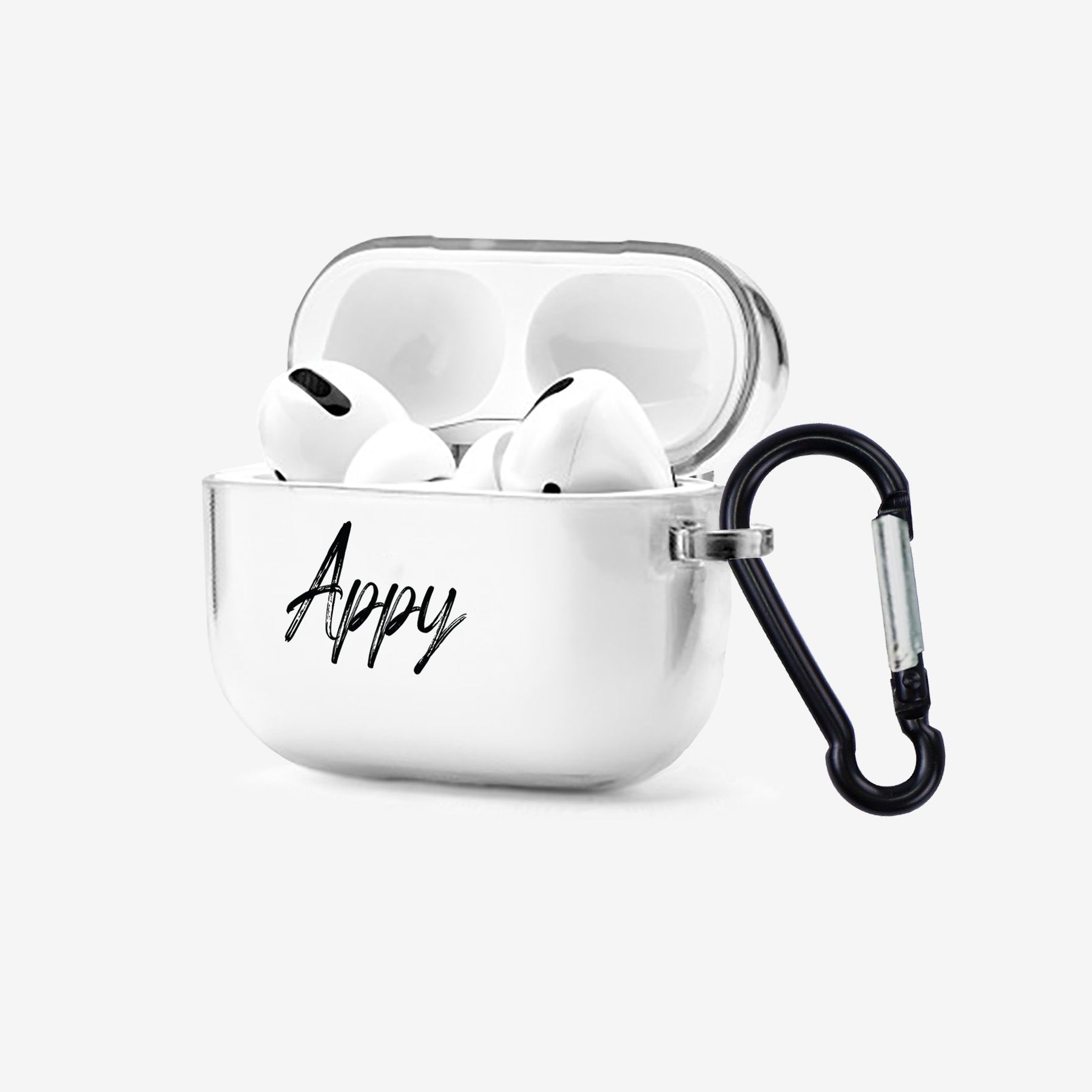 The Messy Corner AirPods Cover Personalised AirPods Pro Case - Cursive