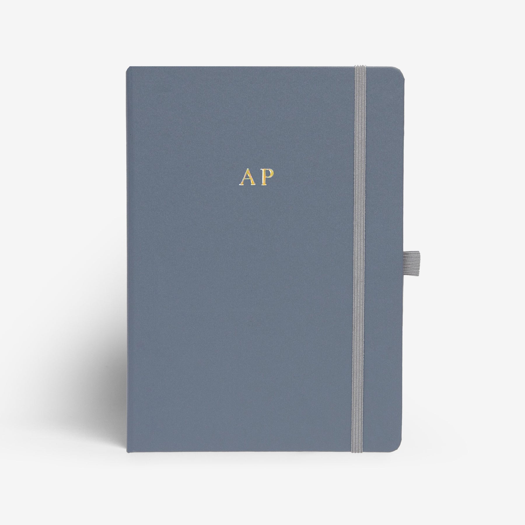 The Messy Corner Notebook Personalised Hardbound Notebook - Grey