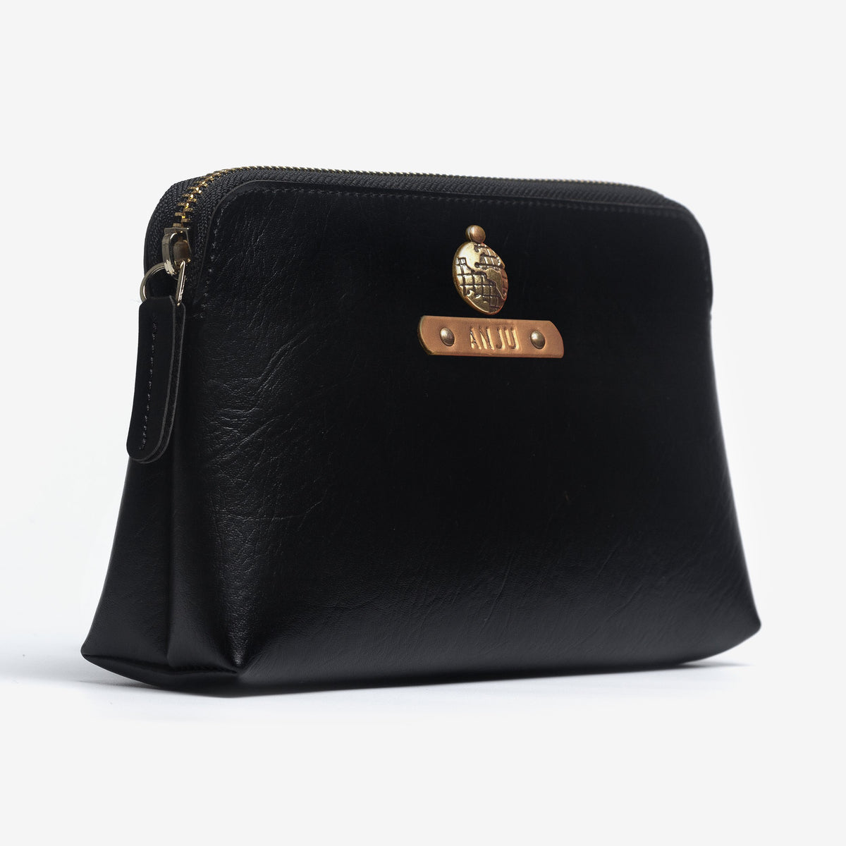 The Messy Corner Pouches Personalized Carry All Pouch - Black