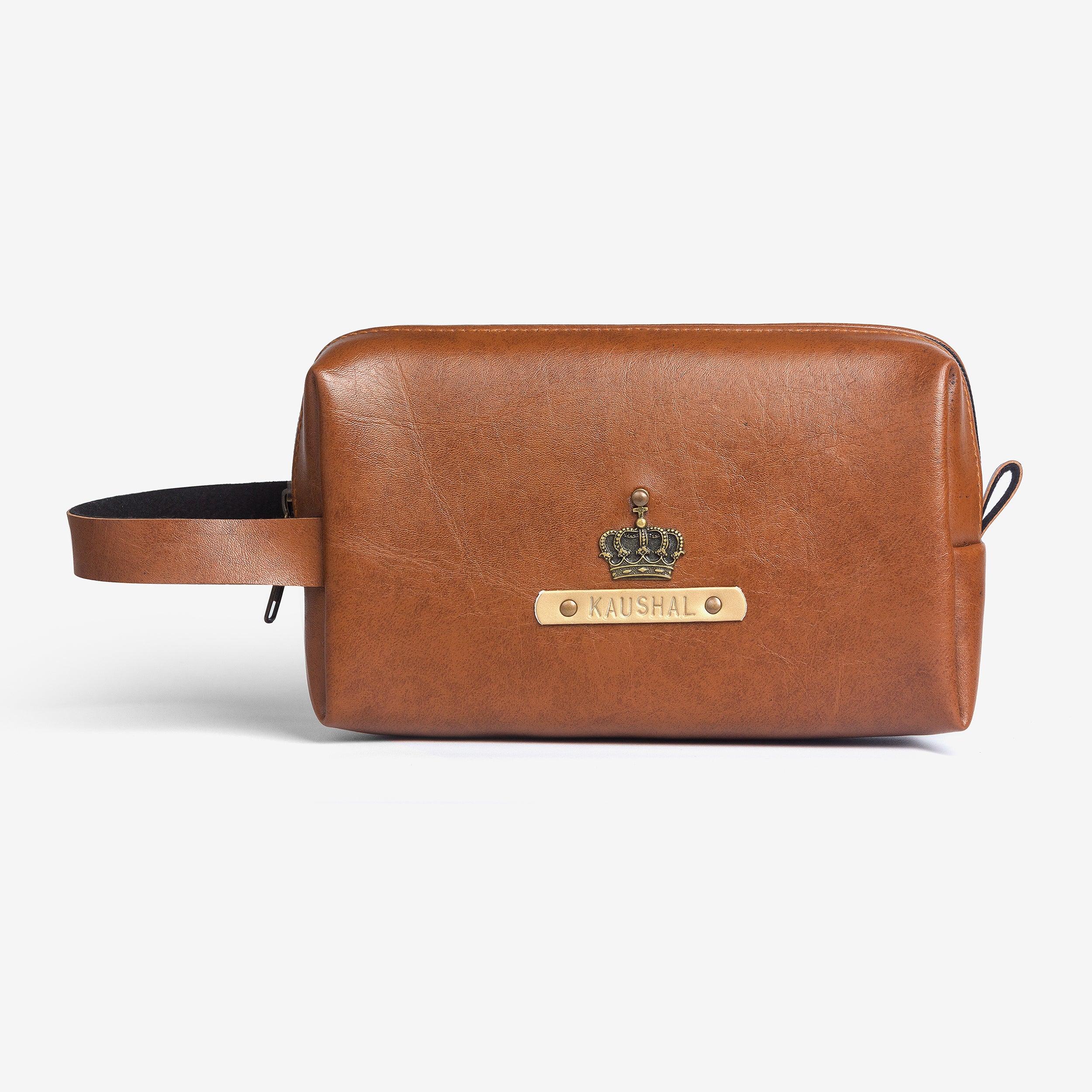 Travelling Pouch for Men - Large Tan