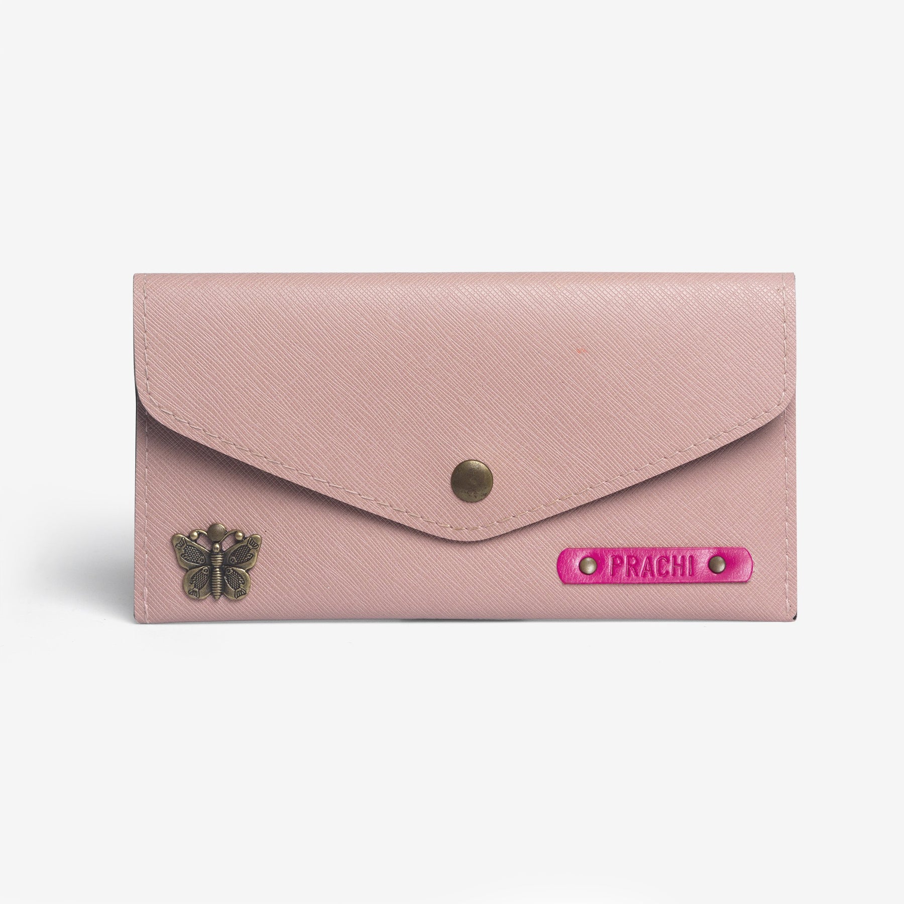 The Messy Corner OPTIONS_HIDDEN_PRODUCT Salmon Pink Womens Wallet - Color Selected