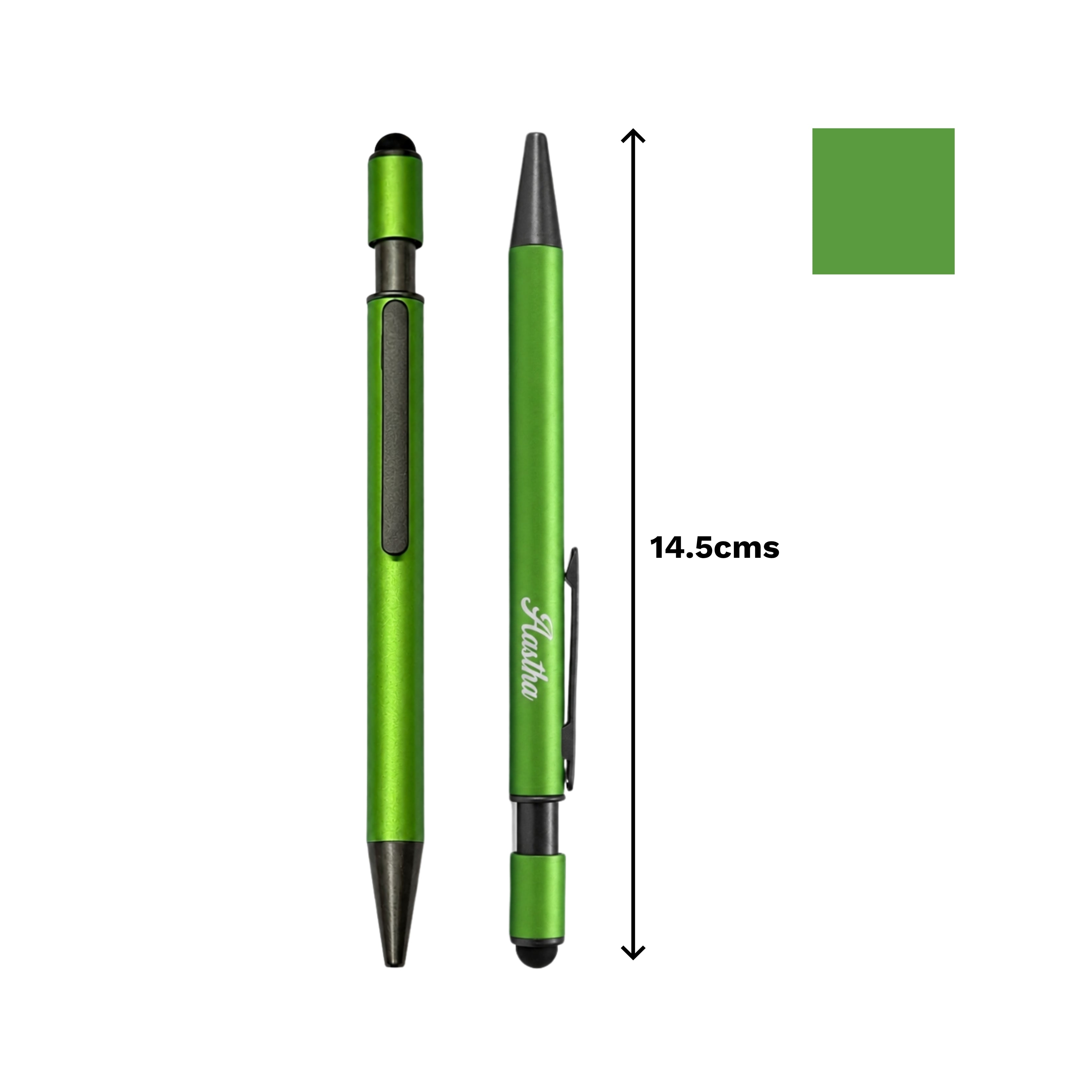 Personalised Fidget Spinner Pen - Lime Rush