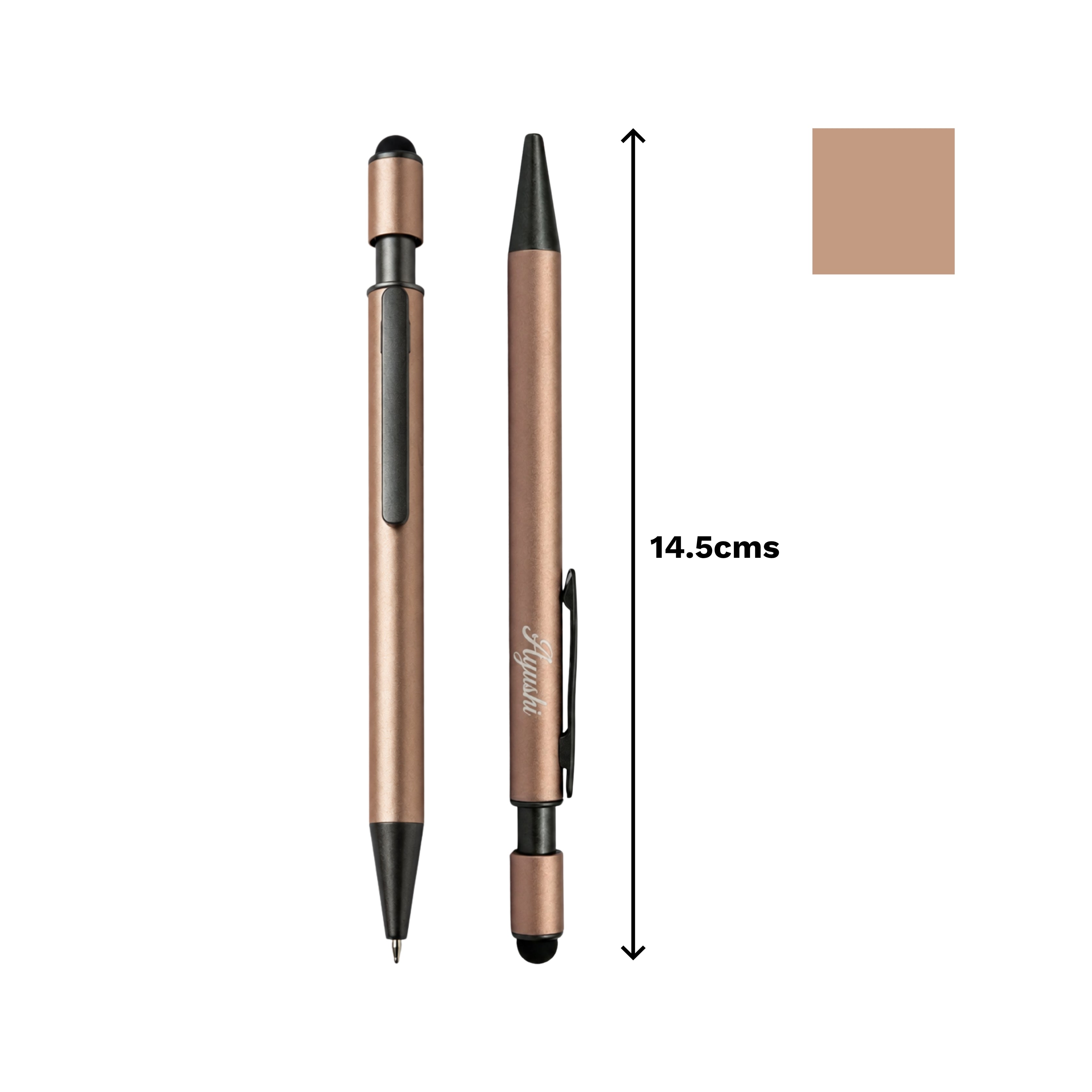 Personalised Fidget Spinner Pen - Rose Gold