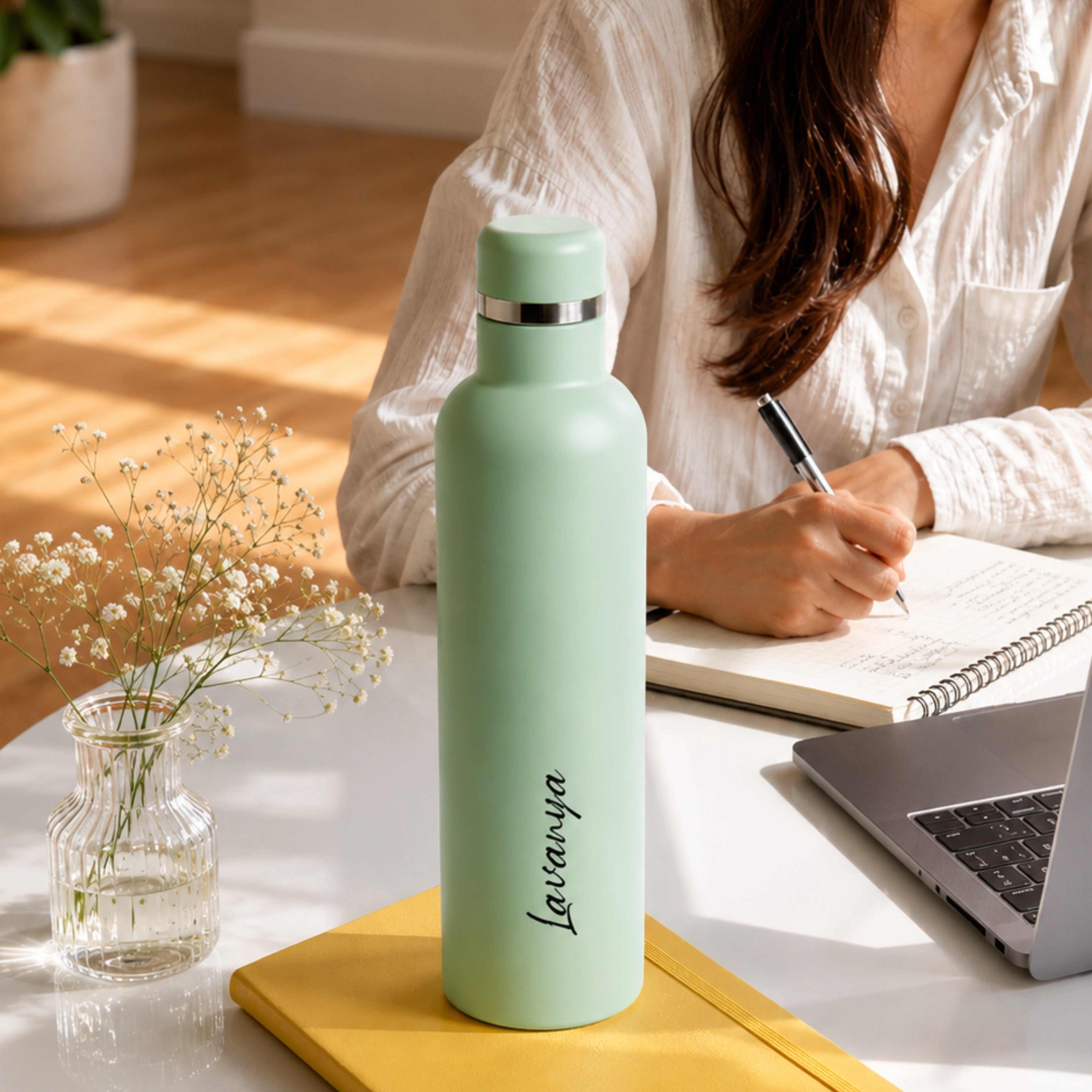 FLO – Premium Hydration Bottle - Pastel Mint (750 ML)