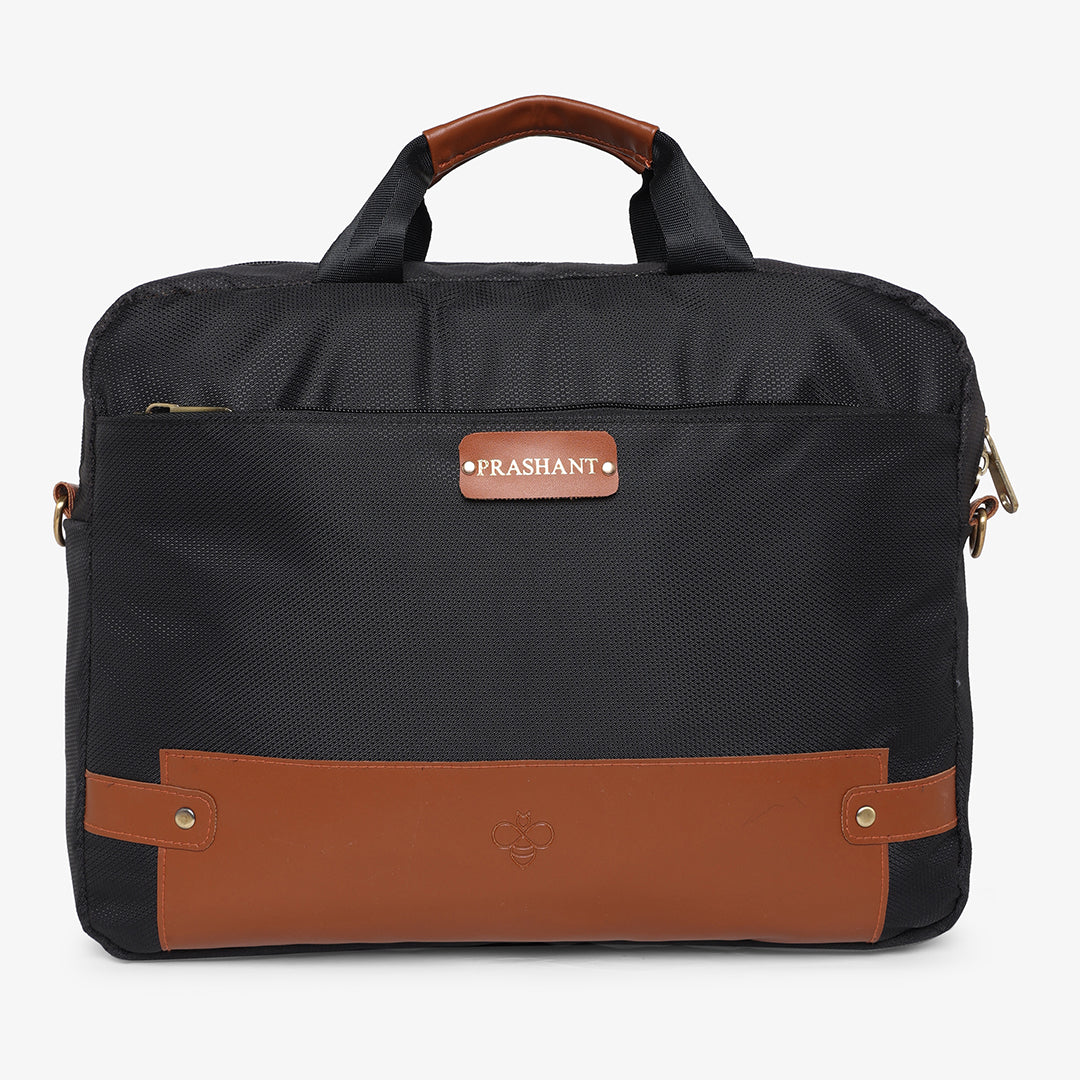 Personalized Laptop Bag - Black