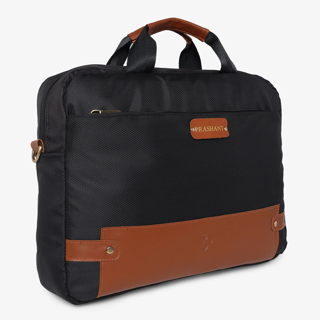 Personalized Laptop Bag - Black
