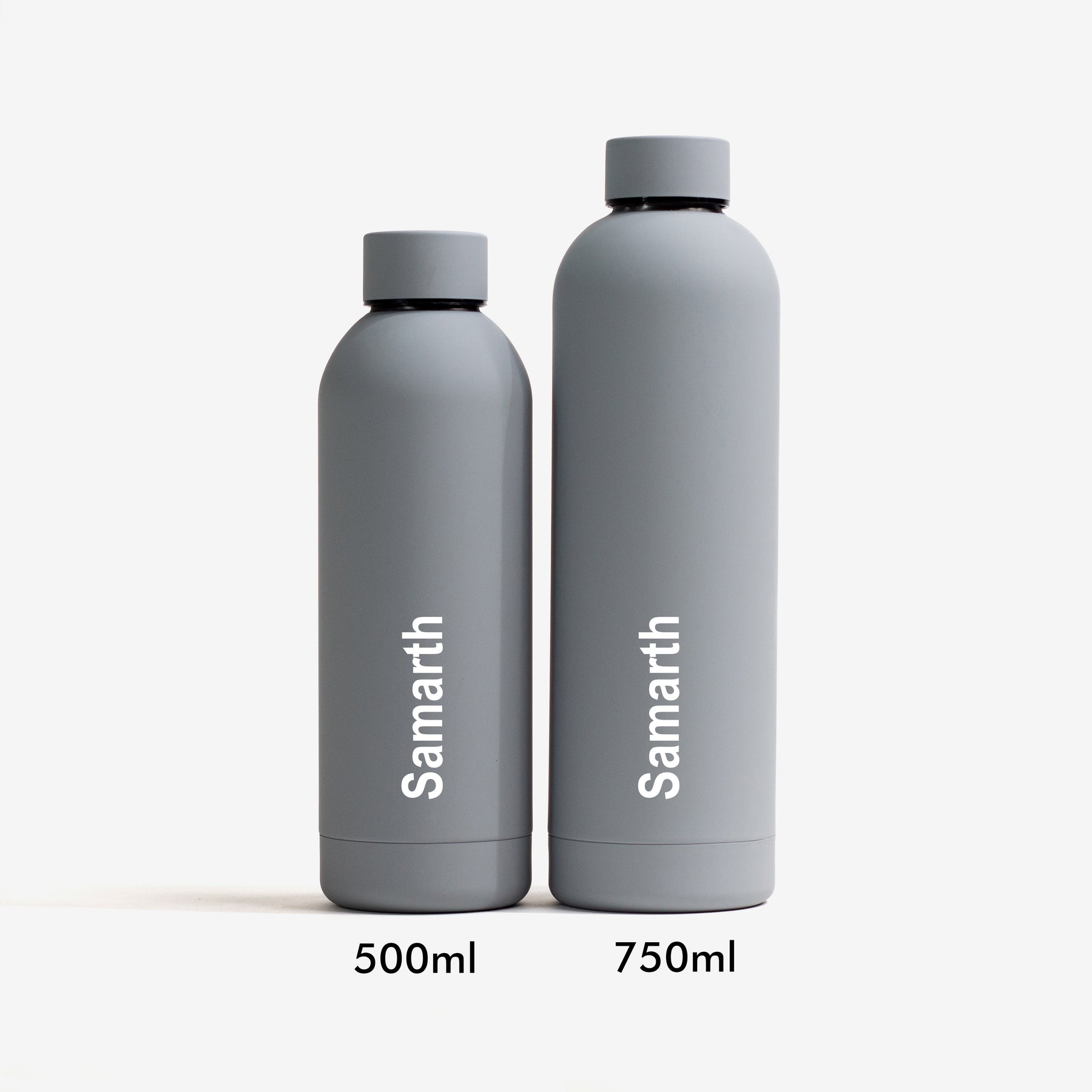 Quench - Personalised Water Bottle - Pebble Grey