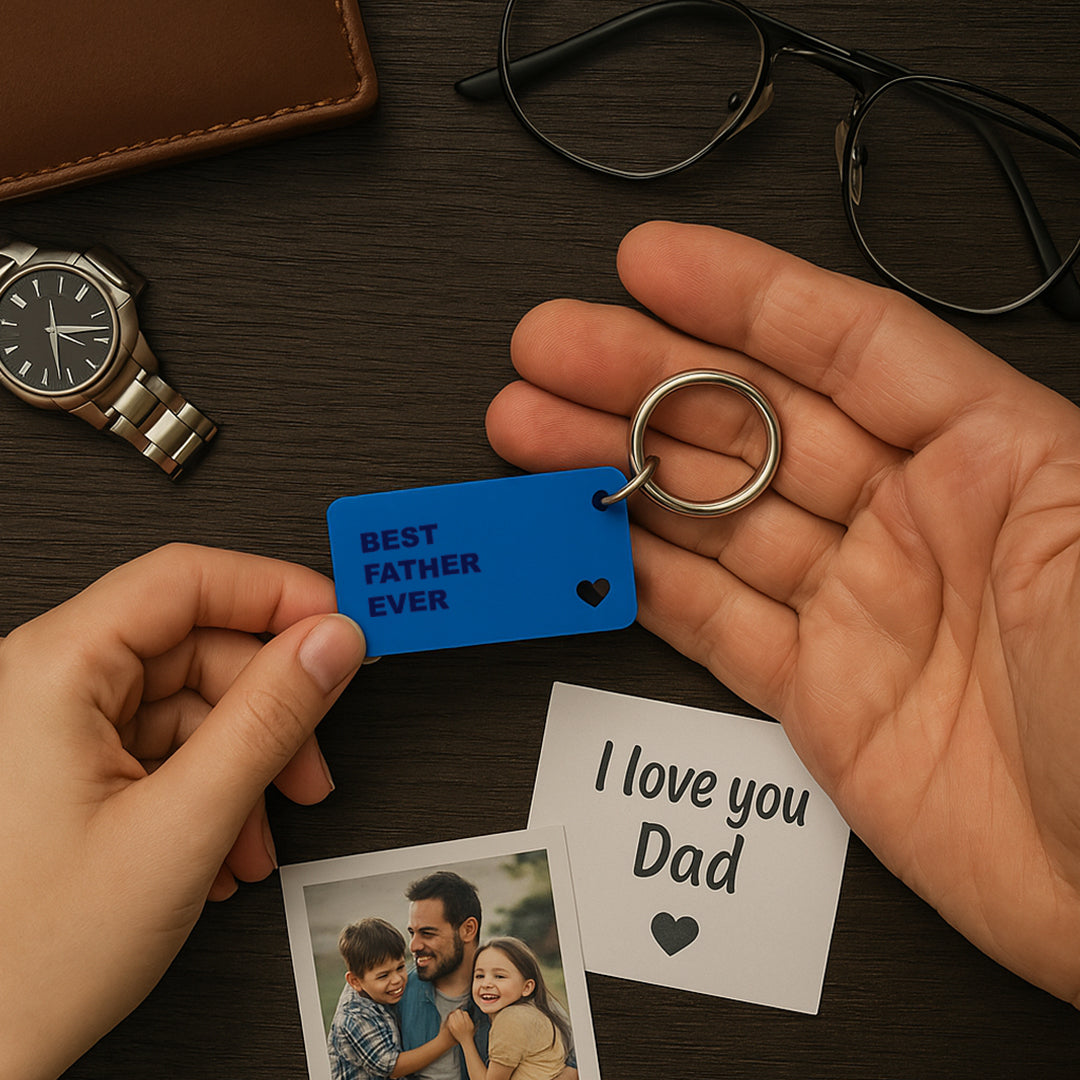 Acrylic Keychain- For Dad