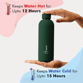 Quench - Personalised Water Bottle - Fern Green