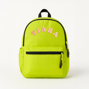 Personalized Kids Backpack – For School & Travel (Lime Green)