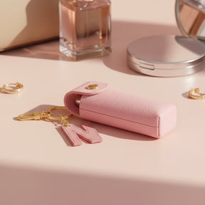 Personalised Lipstick Keychain - Salmon Pink