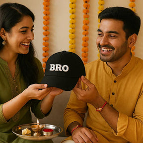 Embroidered Cap - For Bro | Raksha Bandan Gift for Bhai